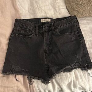 Madewell The Mom Jean Short 28